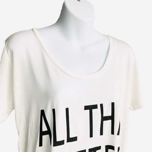 ๐NWT Banana Republic Sz M ALL THAT GLITTERS Tee - Picture 10 of 12